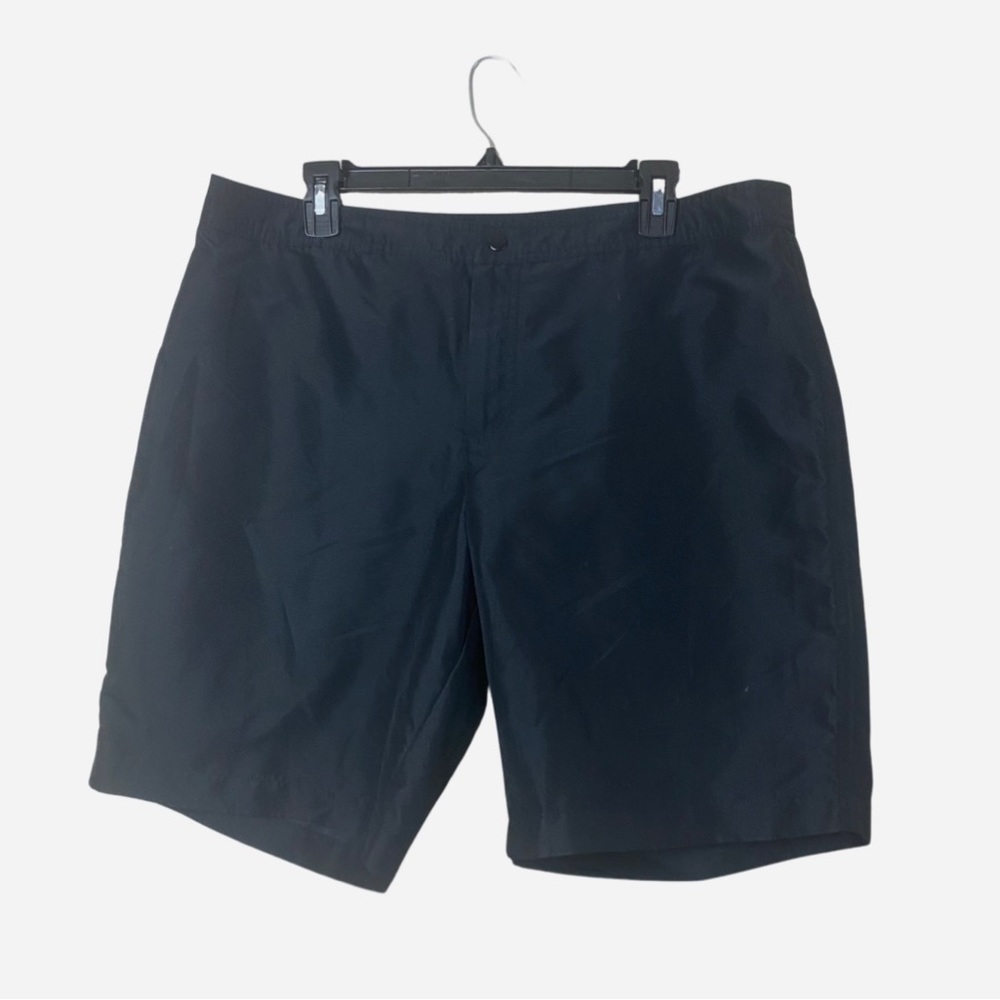 South Point Black Polyester Swim Trunks Shorts Size 14